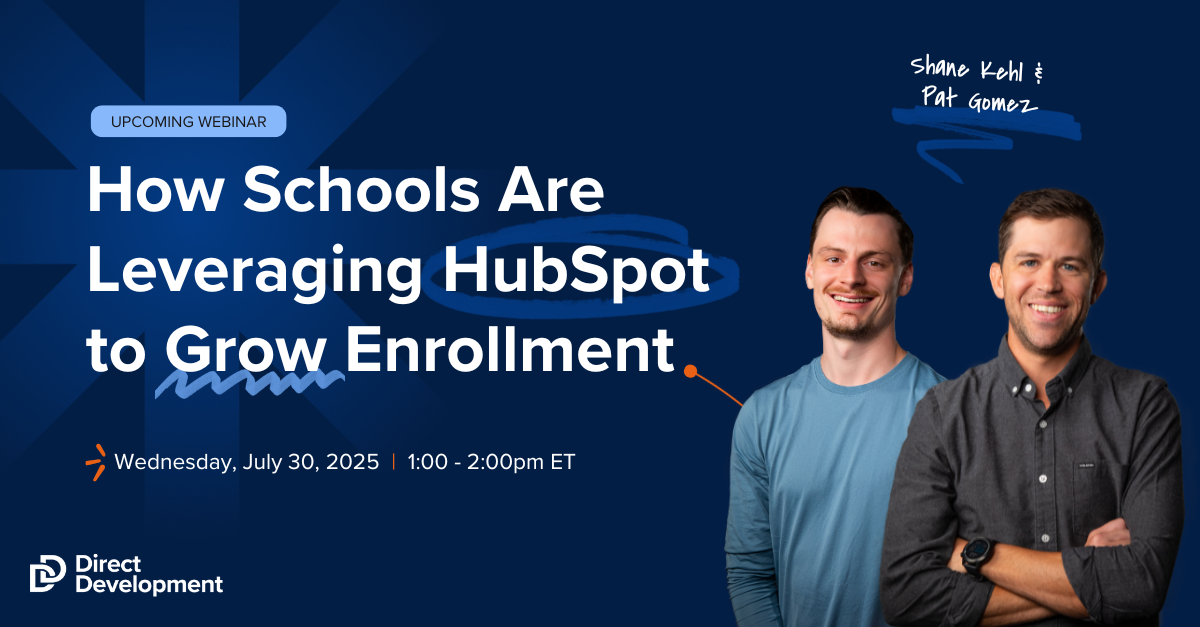 Graphic for the HubSpot webinar, 